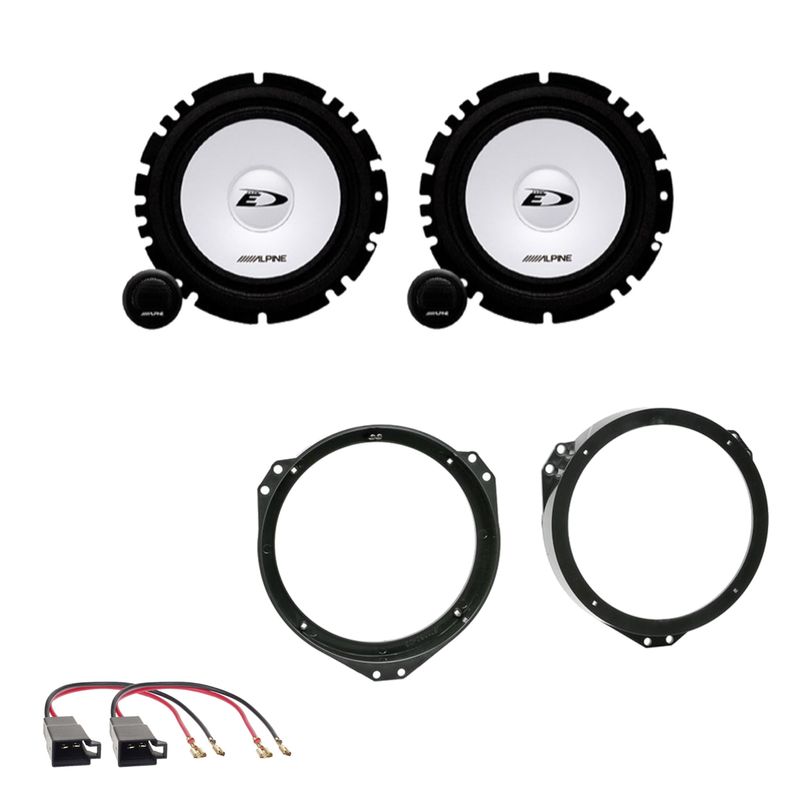 Lautsprecher Set Corsa B C Tigra Vivaro A ALPINE SXE-1750S 2 Wege System vorne Lautsprecher Set Corsa B C Tigra Vivaro A ALPINE SXE-1750S 2 Wege System vorne