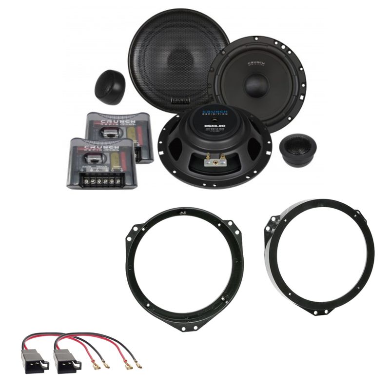 Lautsprecher Set Corsa B C Tigra Vivaro A CRUNCH DSX6.2C 2 Wege System vorne Lautsprecher Set Corsa B C Tigra Vivaro A CRUNCH DSX6.2C 2 Wege System vorne