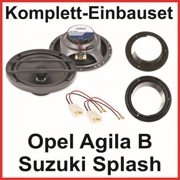 Lautsprecher Opel Agila B Suzuki Splash Axton ATF160N 16,5 cm 2 Wege Koaxial Lautsprecher Opel Agila B Suzuki Splash Axton ATF160N 16,5 cm 2 Wege Koaxial