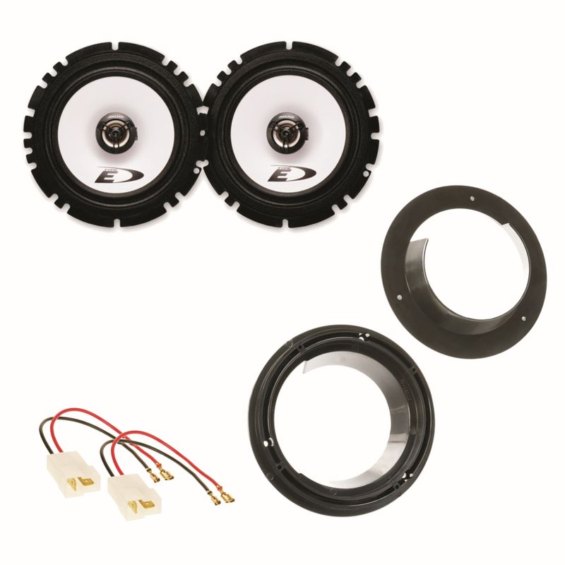 Lautsprecher Suzuki Grand Vitara SX4 Swift ALPINE SXE-1725S 16,5 cm 2 Wege Koax