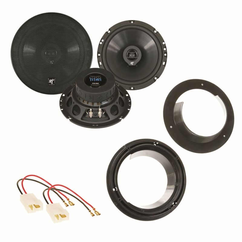 Lautsprecher Suzuki Grand Vitara SX4 Swift HIFONICS TITAN TS-62 16,5 cm 2 Wege
