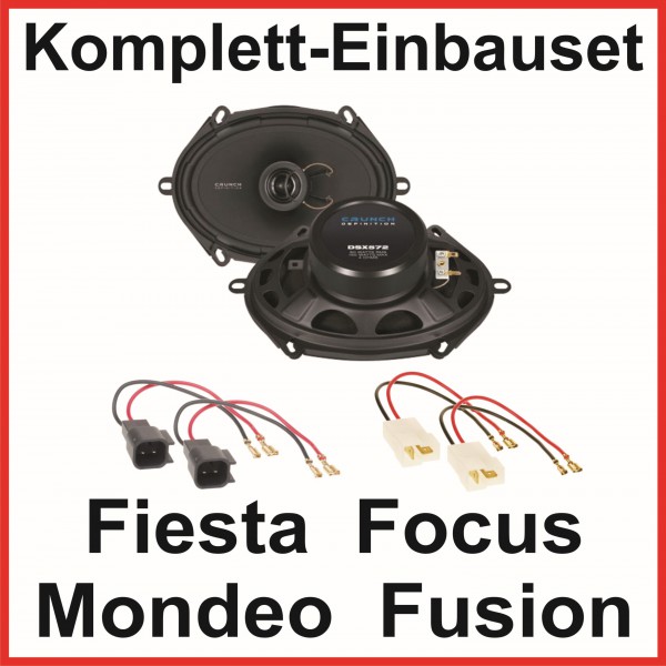 Lautsprecher Ford Fiesta Focus Mondeo Fusion Crunch DSX572 2 Wege System vorne Lautsprecher Ford Fiesta Focus Mondeo Fusion Crunch DSX572 2 Wege System vorne