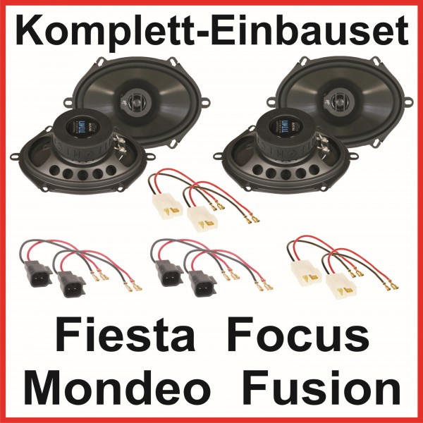 Lautsprecher Ford Fiesta Focus Mondeo Fusion Hifonics TS-572 vorne und hinten Lautsprecher Ford Fiesta Focus Mondeo Fusion Hifonics TS-572 vorne und hinten
