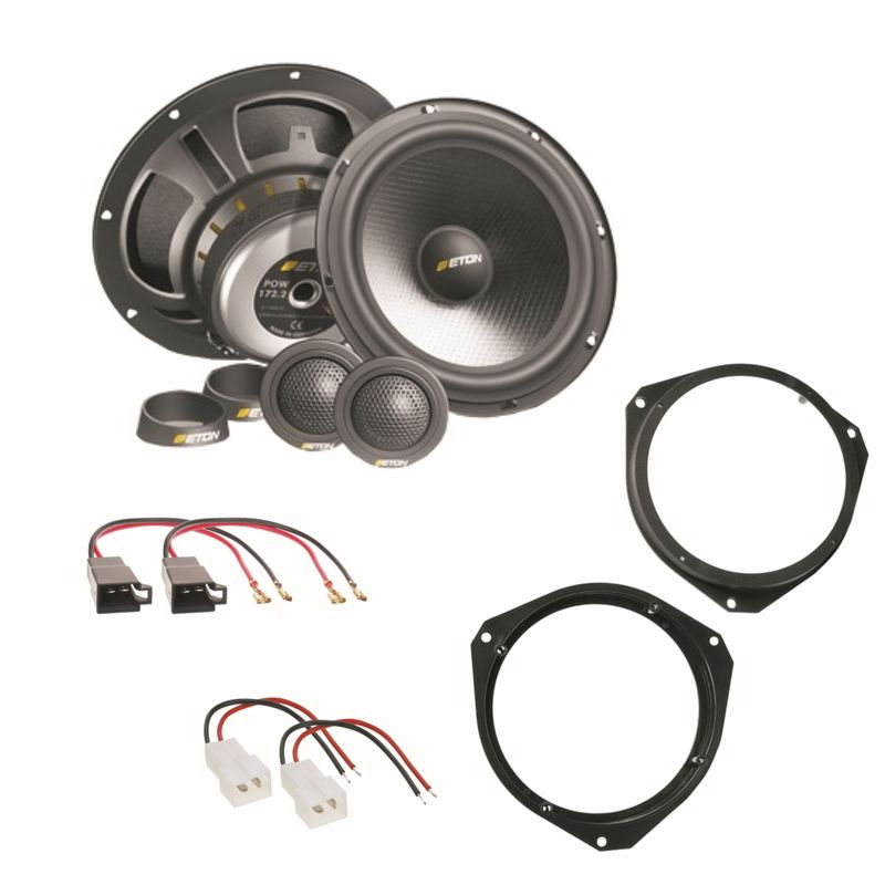Lautsprecher Ducato Jumper Boxer Eton POW172.2 2 Wege Komponenten System vorne