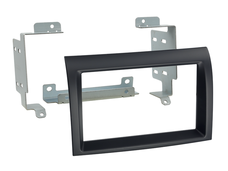2-DIN Radioblende passend für Fiat Ducato Citroen Jumper Peugeot Boxer