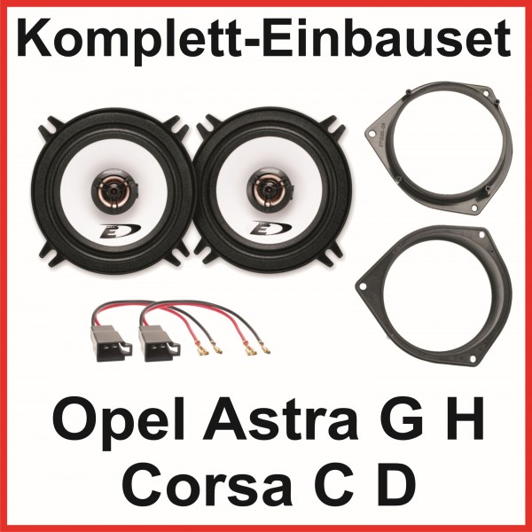 Lautsprecher Set Opel Astra G H Corsa C D Alpine SXE-1325S 2 Wege System hinten Lautsprecher Set Opel Astra G H Corsa C D Alpine SXE-1325S 2 Wege System hinten