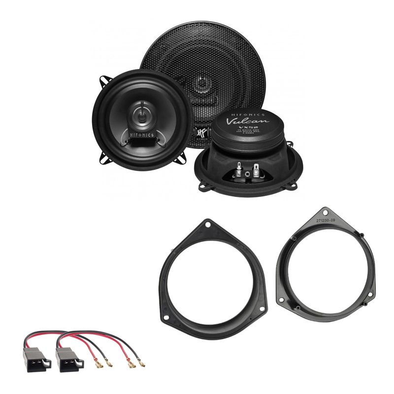 Lautsprecher Set Opel Astra G H Corsa C D Hifonics VX-52 2 Wege System hinten Lautsprecher Set Opel Astra G H Corsa C D Hifonics VX-52 2 Wege System hinten