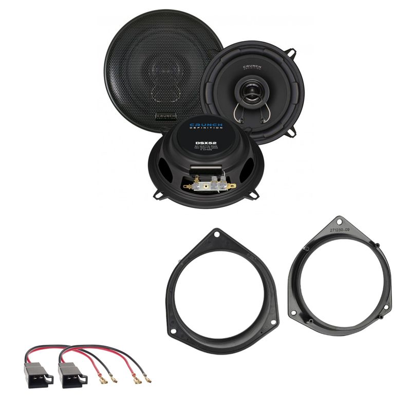 Lautsprecher Set Omega B Vectra B C Zafira A B Crunch DSX52 2 Wege System hinten Lautsprecher Set Omega B Vectra B C Zafira A B Crunch DSX52 2 Wege System hinten