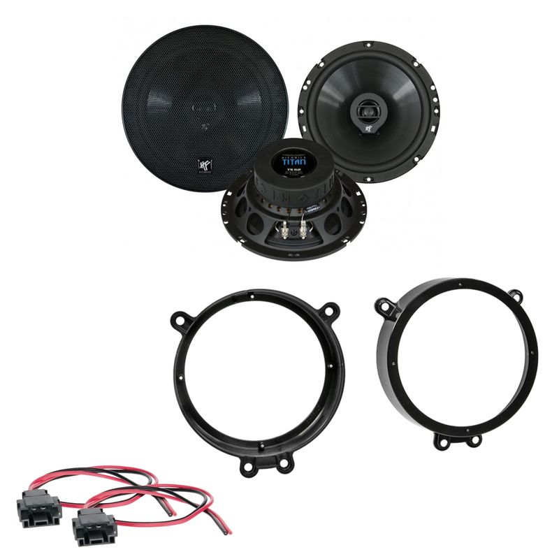 Lautsprecher Set C Klasse W203 S203 CLC CL203 Hifonics TS-62 2 Wege System vorne Lautsprecher Set C Klasse W203 S203 CLC CL203 Hifonics TS-62 2 Wege System vorne