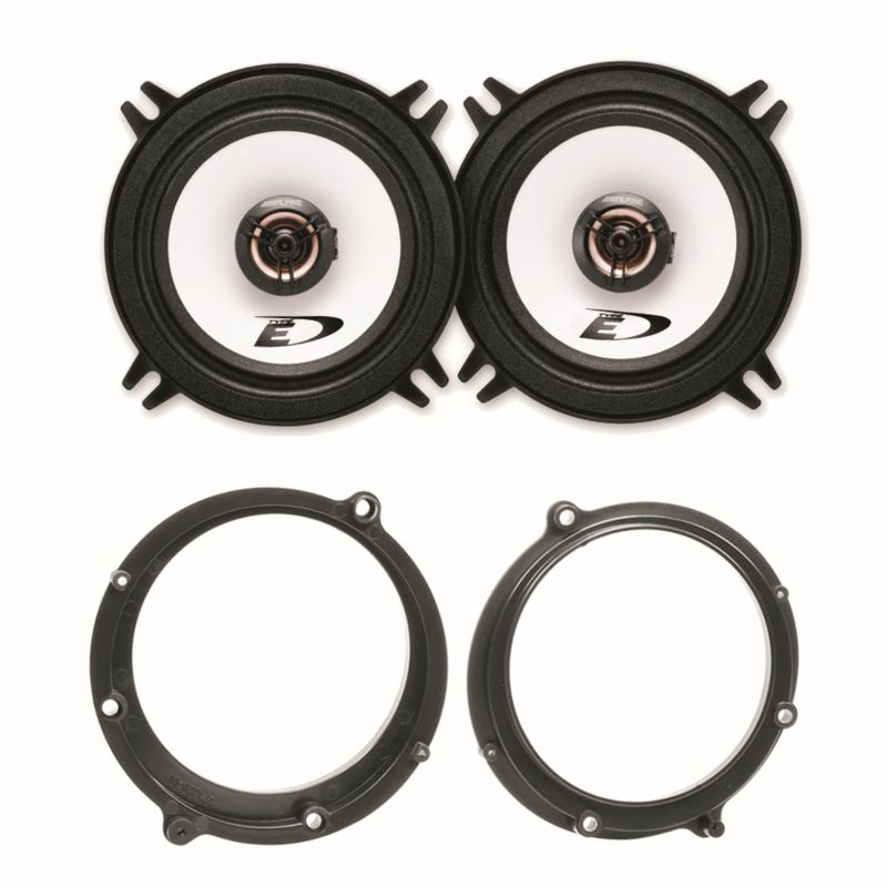 Alpine SXE-1325S 2 Wege Lautsprecher System vorne Einbauset für Audi A4 B5