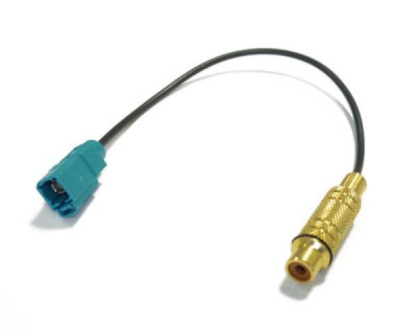 Videoadapter FAKRA -Cinch, z.B. für Mercedes Comand Videoadapter FAKRA -Cinch, z.B. für Mercedes Comand