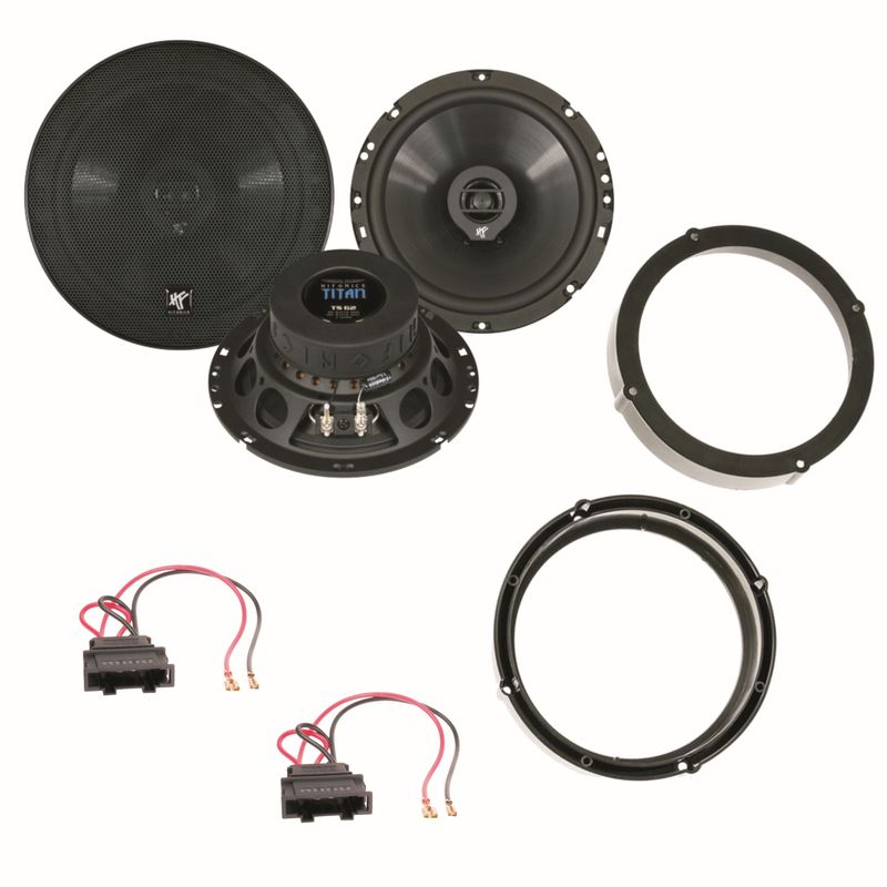 Hifonics TS-62 2 Wege Koax Lautsprecher hinten Einbauset für Jetta Tiguan Touran Hifonics TS-62 2 Wege Koax Lautsprecher hinten Einbauset für Jetta Tiguan Touran