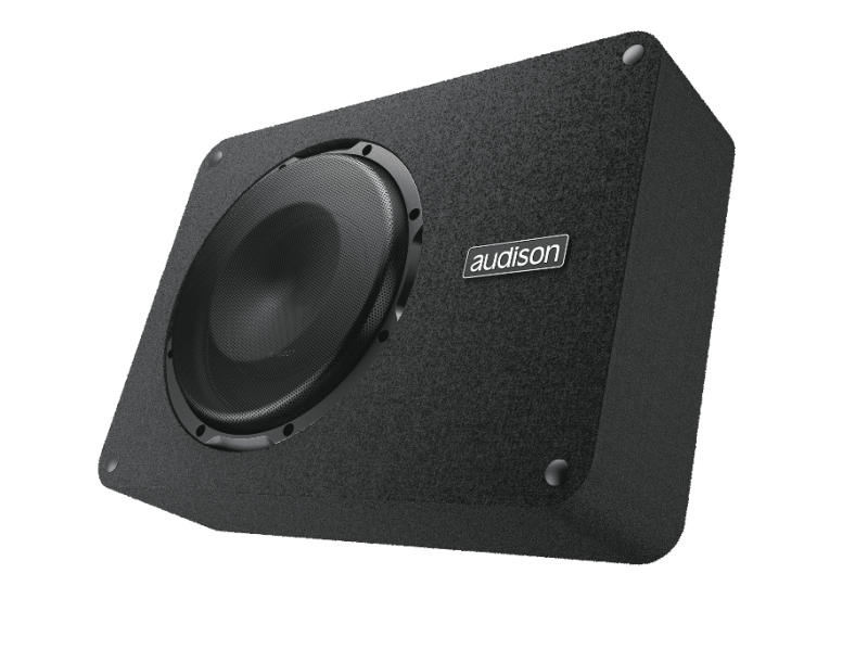 Audison Prima APBX 8 R Subwoofer Ultra Flach 20 cm 200 mm 4 Ohm 250 Watt max.