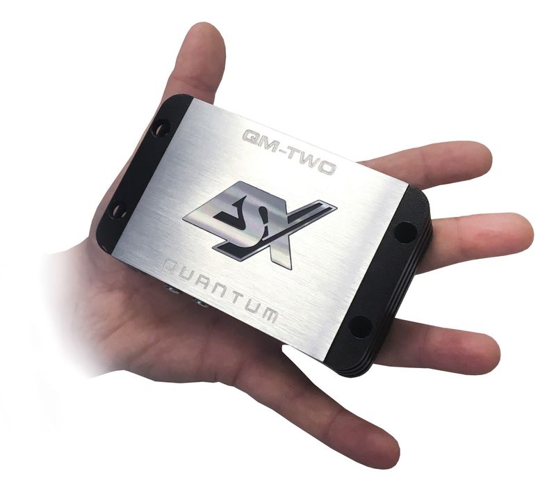 ESX QUANTUM QM-TWO 2 Kanal Digital Mini Verstärker Endstufe Ultra kompakt