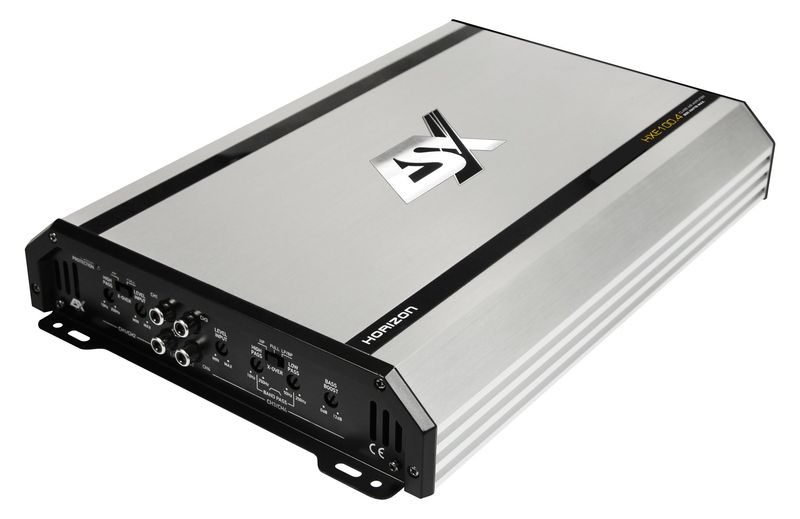 ESX HORIZON HXE100.4 4 Kanal Verstärker Endstufe 4 x 100 Watt RMS an 2 Ohm ESX HORIZON HXE100.4 4 Kanal Verstärker Endstufe 4 x 100 Watt RMS an 2 Ohm