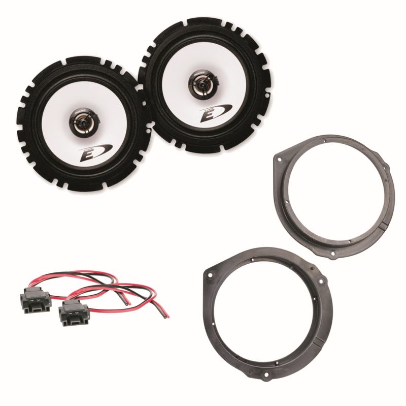 ALPINE SXE-1725S 16,5 cm 2 Wege Lautsprecher Einbauset vorne Vito V-Klasse W447