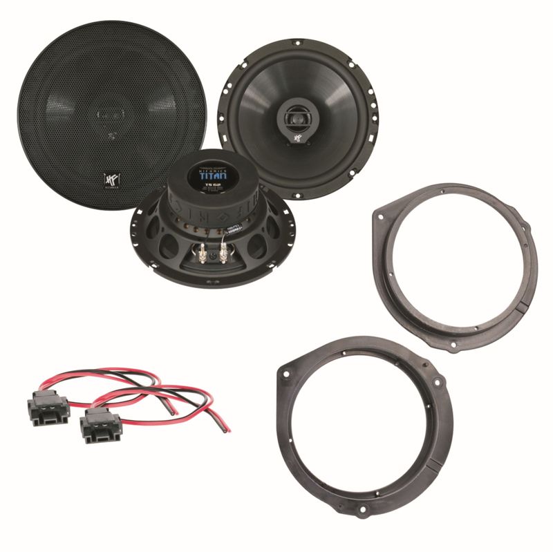 HIFONICS TITAN TS-62 2 Wege Lautsprecher Einbauset vorne Vito V-Klasse W447