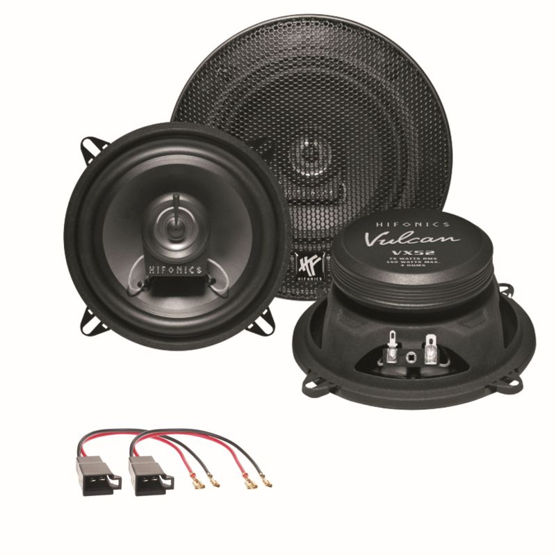 Hifonics VX52 2 Wege Lautsprecher Boxen System Einbauset für Twingo Türen vorne Hifonics VX52 2 Wege Lautsprecher Boxen System Einbauset für Twingo Türen vorne