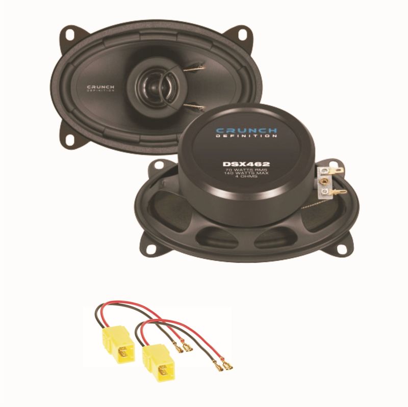 CRUNCH DSX462 Lautsprecher Boxen Einbauset für Ducato Jumper Boxer Typ 230