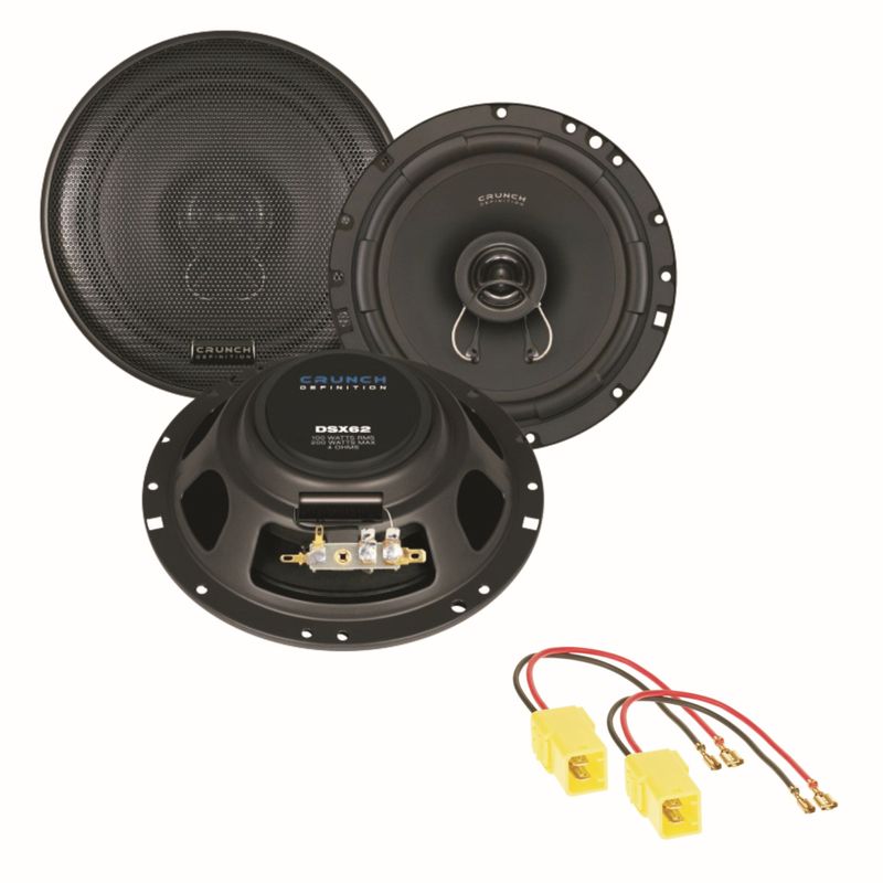 CRUNCH DSX62 Lautsprecher Boxen Einbauset für Ducato Jumper Boxer Typ 244 CRUNCH DSX62 Lautsprecher Boxen Einbauset für Ducato Jumper Boxer Typ 244