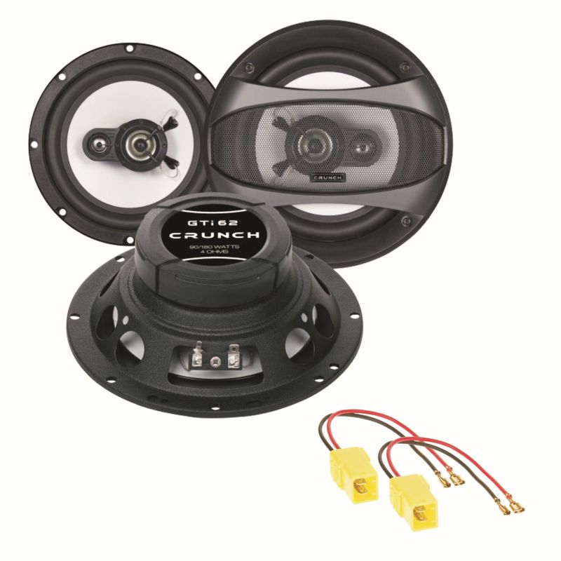 Crunch GTI-62 Lautsprecher Boxen Einbauset für Ducato Jumper Boxer Typ 244 Crunch GTI-62 Lautsprecher Boxen Einbauset für Ducato Jumper Boxer Typ 244