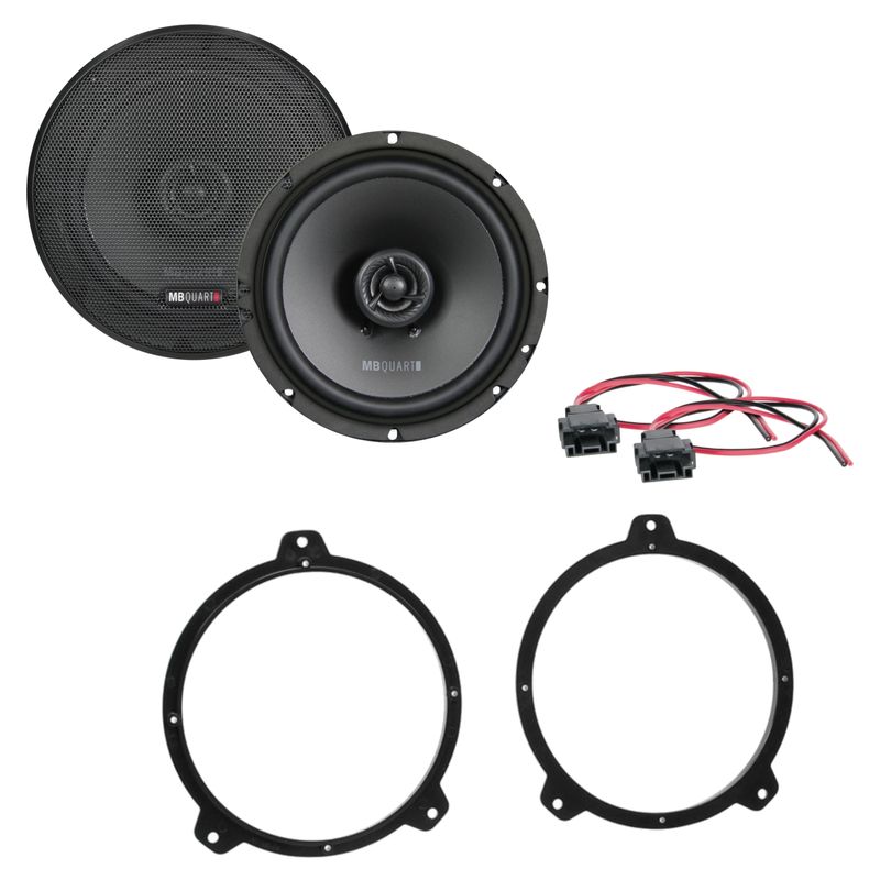 MB Quart QX165 2 Wege Lautsprecher Einbauset für E46 Limousine Coupé MB Quart QX165 2 Wege Lautsprecher Einbauset für E46 Limousine Coupé