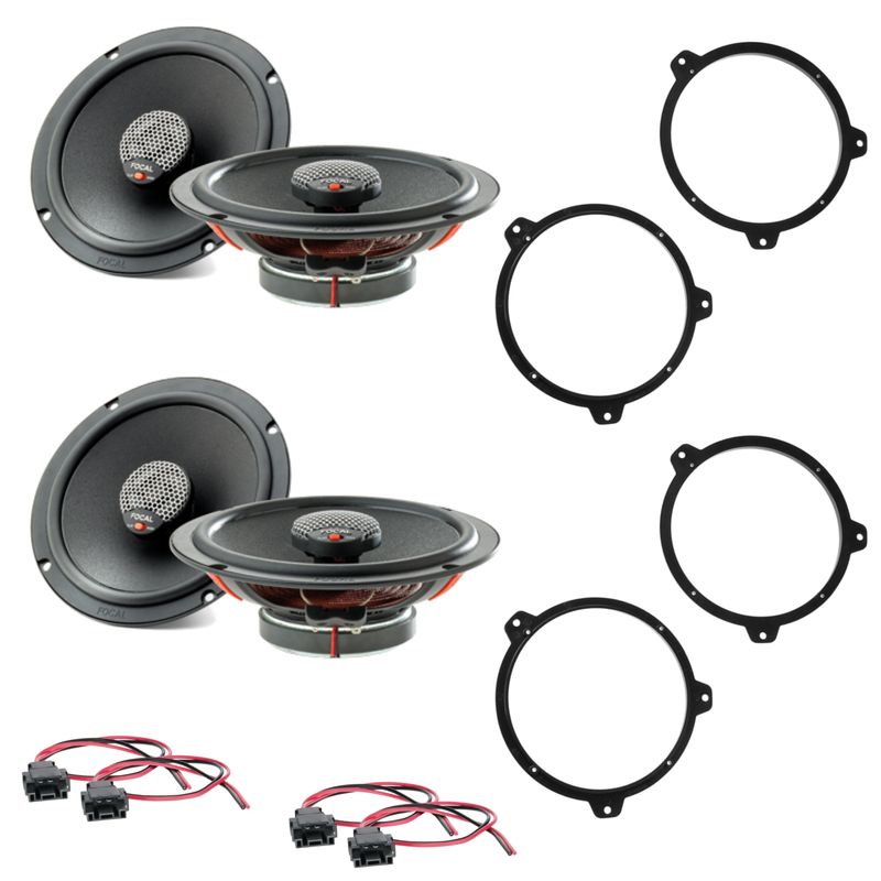 Focal Integration ICU165 Lautsprecher Einbauset E46 Limousine Coupé vorne hinten Focal Integration ICU165 Lautsprecher Einbauset E46 Limousine Coupé vorne hinten