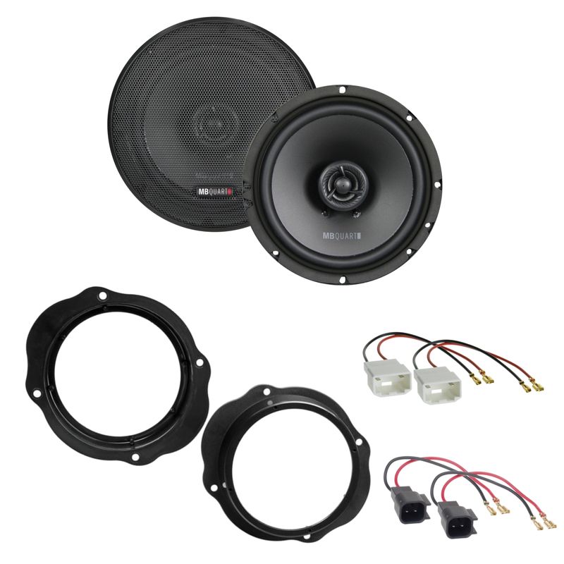 MB Quart QX165 2 Wege Lautsprecher Einbauset für Ford Focus 2 C-Max Kuga vorne MB Quart QX165 2 Wege Lautsprecher Einbauset für Ford Focus 2 C-Max Kuga vorne