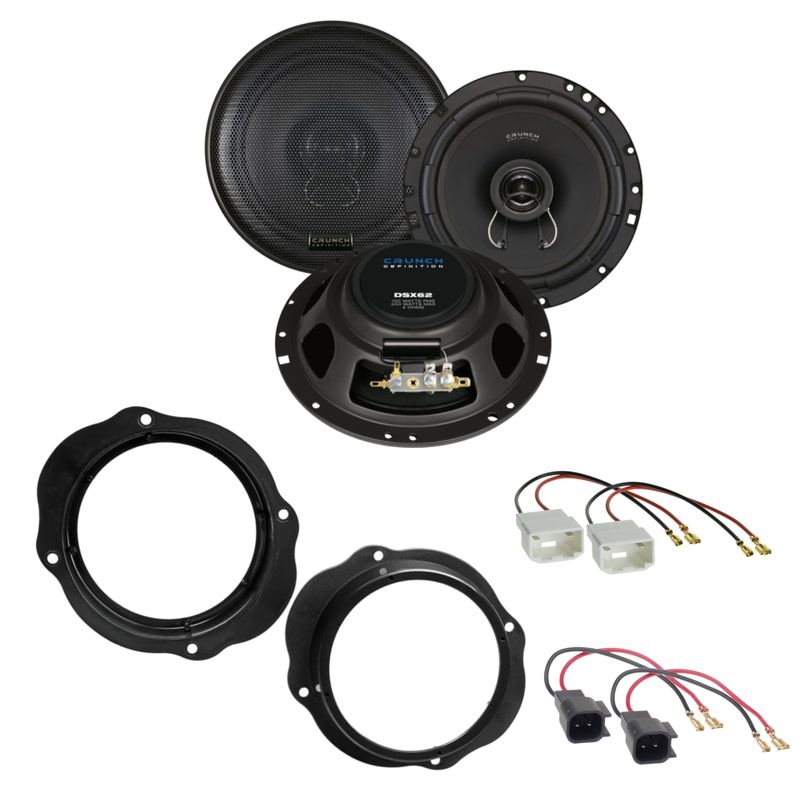 CRUNCH DSX62 2 Wege Lautsprecher Einbauset für Ford Focus 2 C-Max Kuga vorne CRUNCH DSX62 2 Wege Lautsprecher Einbauset für Ford Focus 2 C-Max Kuga vorne