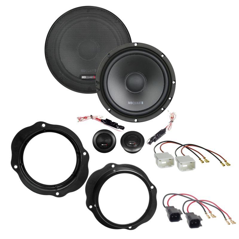 MB Quart QS165 2 Wege Lautsprecher Einbauset für Ford Focus 2 C-Max Kuga vorne MB Quart QS165 2 Wege Lautsprecher Einbauset für Ford Focus 2 C-Max Kuga vorne