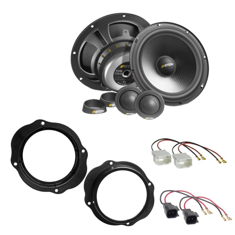 ETON POW172.2 2 Wege Lautsprecher Einbauset für Ford Focus 2 C-Max Kuga vorne ETON POW172.2 2 Wege Lautsprecher Einbauset für Ford Focus 2 C-Max Kuga vorne