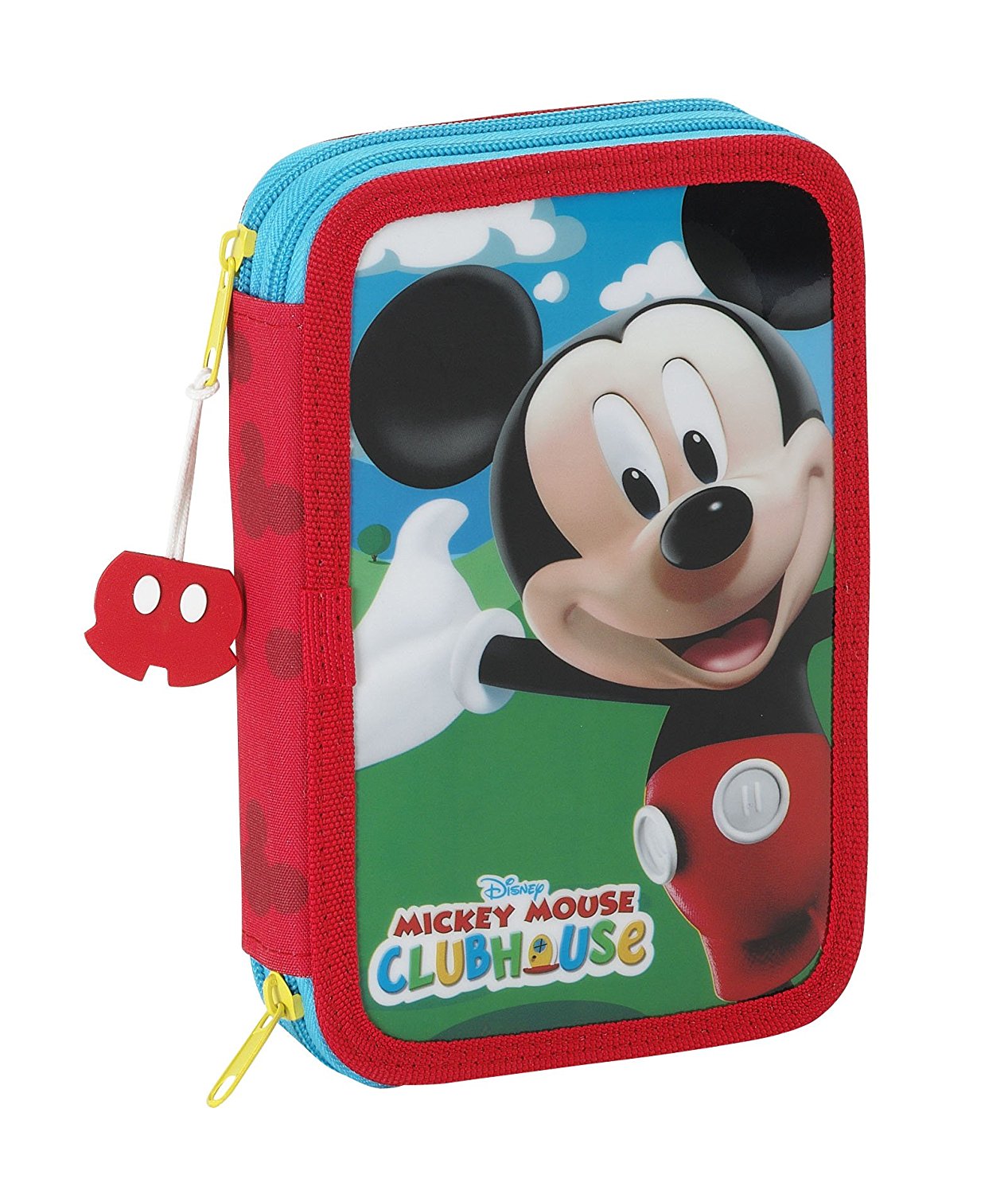 Mickey Mouse - Doppeldecker gefülltes Mäppchen 34-tlg.