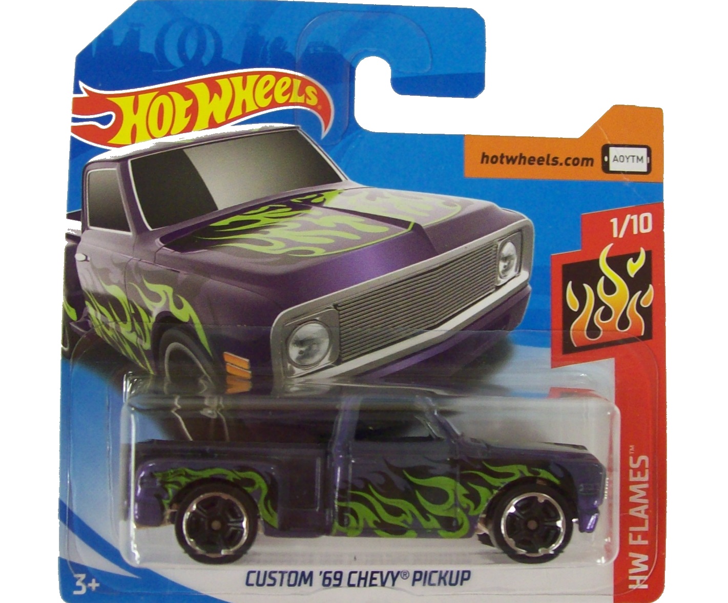 Hot Wheels - Custom ‘69 Chevy PickUp Modellauto