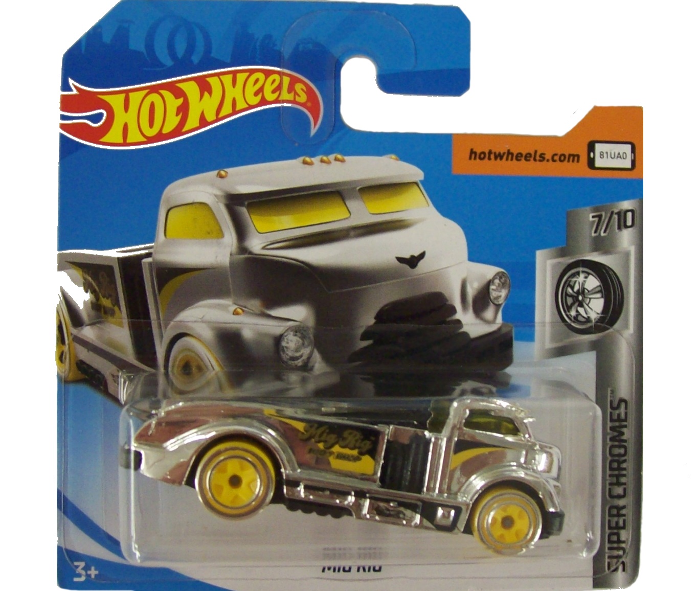 Hot Wheels Mig Rig Super Chromes FJX04 Modellauto