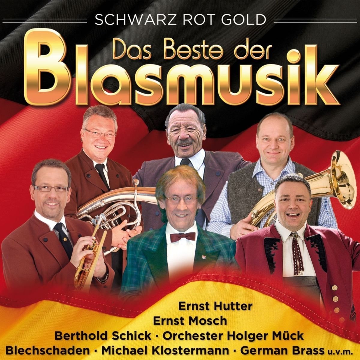 Das Beste der Blasmusik - Schwarz rot gold [CD]