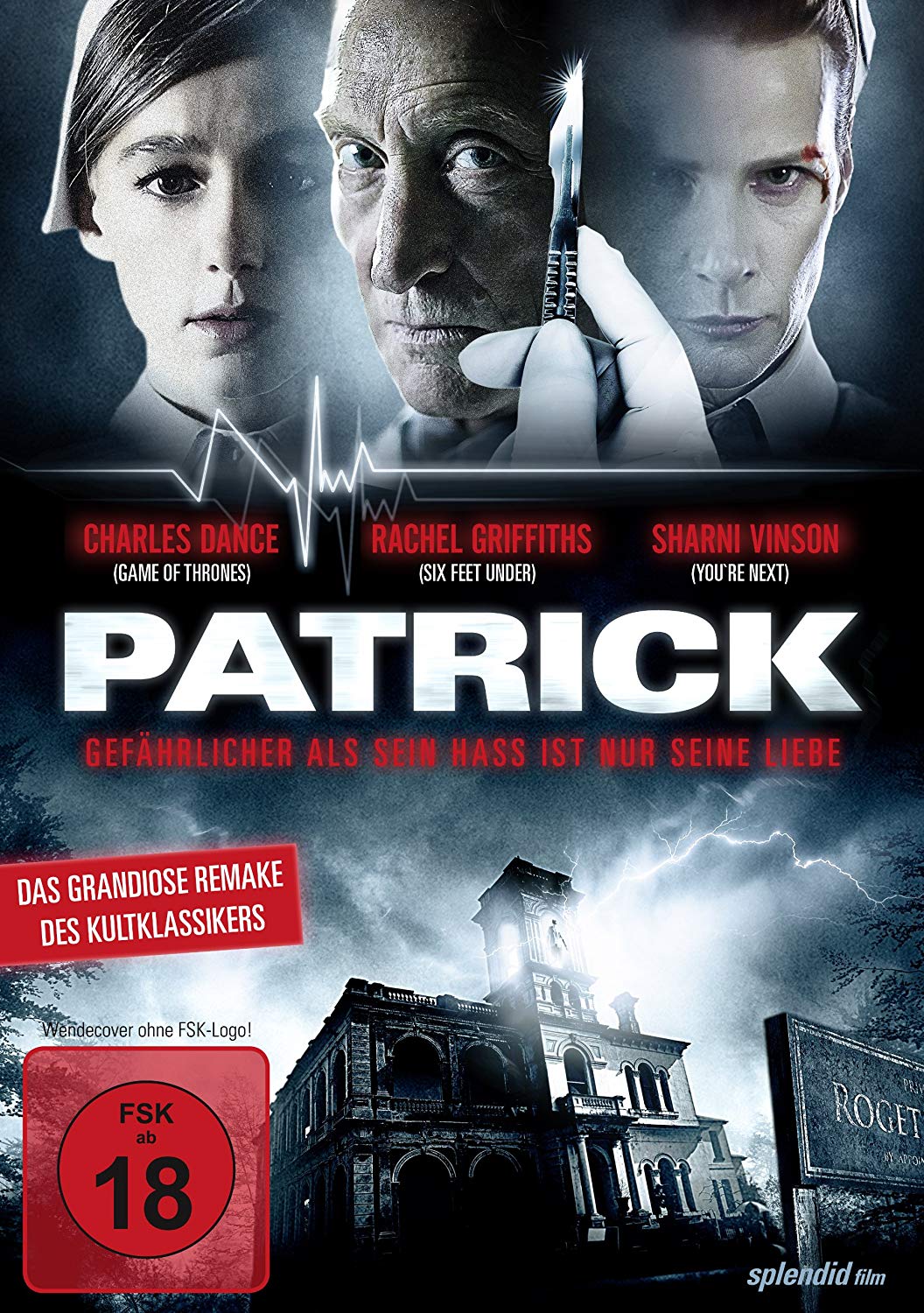 Patrick - Gefährlicher als sein Hass ist nur seine Liebe [DVD] - gebraucht gut