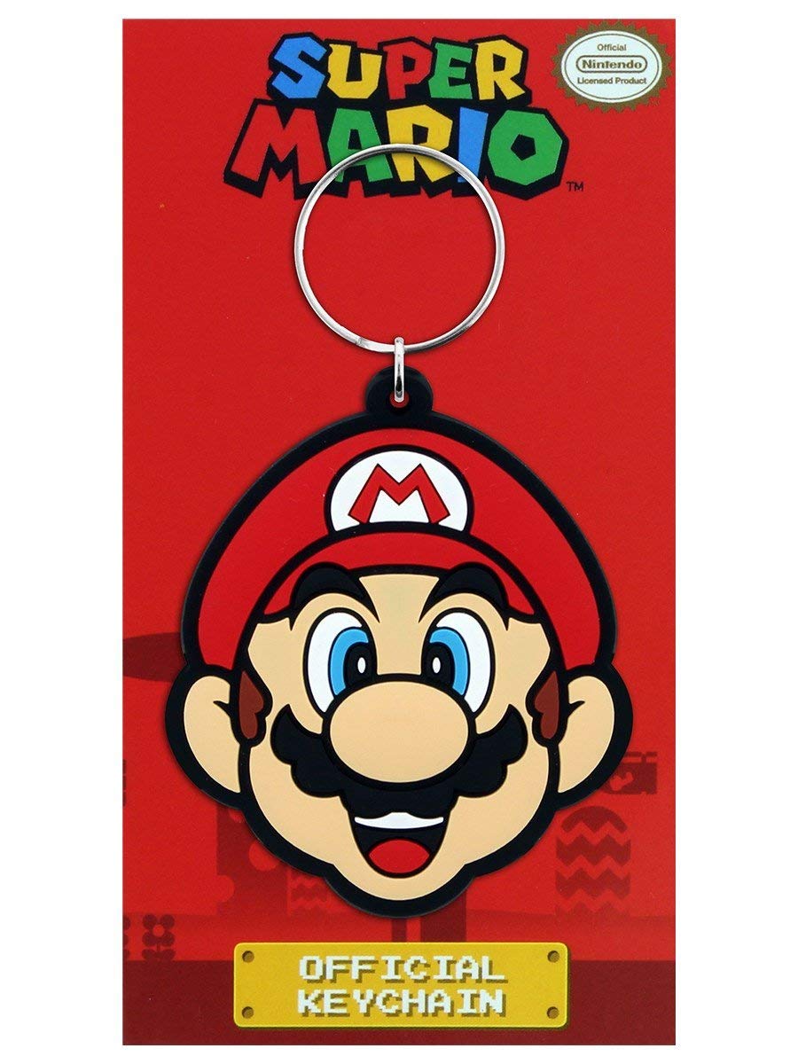 Super Mario - Gummi Schlüsselanhänger