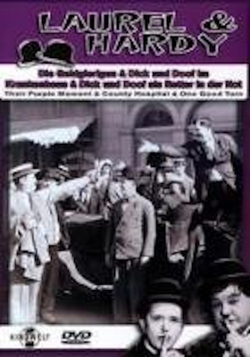 Laurel & Hardy - Die Geldgierigen, Im Krankenhaus [DVD] - gebraucht akzeptabel