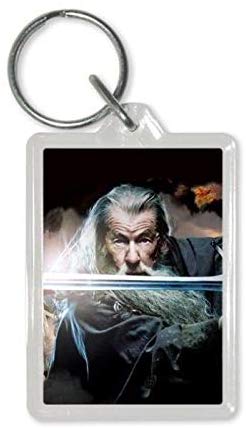 Der Hobbit - Gandalf mit Schwert - Schlüsselanhänger aus Kunststoff