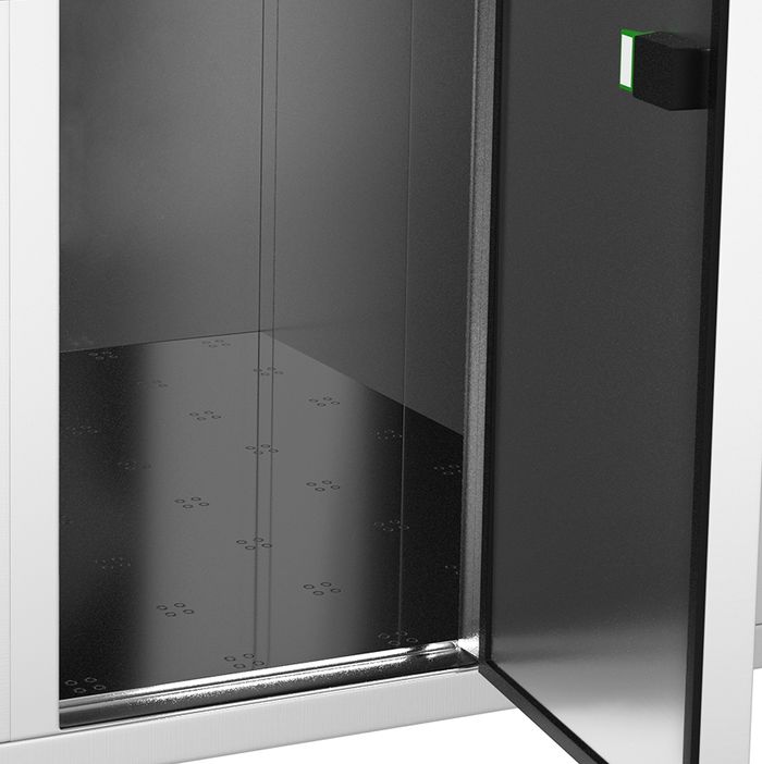 Kühlzelle Kühlraum Kühlhaus mit Aggregat (Motor) 4,41m³ 1360x1960x2200 - Gastrotrade 24 Kühlzelle Kühlraum Kühlhaus mit Aggregat (Motor) 4,41m³ 1360x1960x2200 - Gastrotrade 24