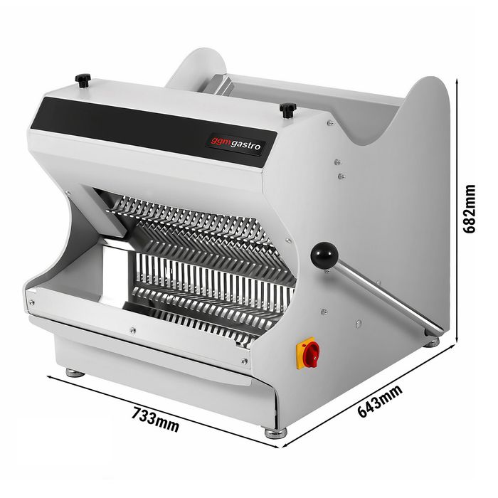 Professionelle Tisch-Brotschneidemaschine mit 10 mm Schnittstärke