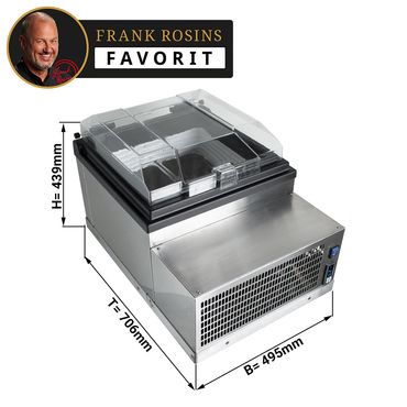 Tischeistheke und Tisch-Eisvitrine für die Gastronomie