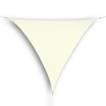 Sonnensegel Dreieck 3x4x4m, creme