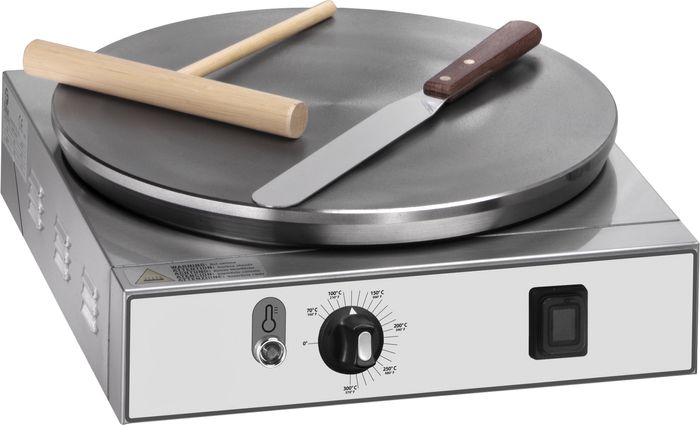 Bartscher Elektro-Crêpegerät 104.441 mit einer Gussplatte von 400 mm