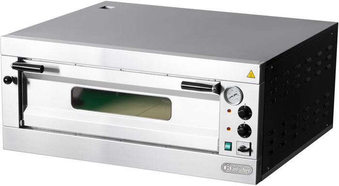 Bartscher Einkammer Pizzaofen E4 für vier Pizzen mit Schamottsteinboden