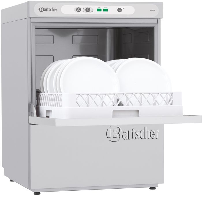 Bartscher Gastro-Geschirrspülmaschine TF-517 aus Edelstahl