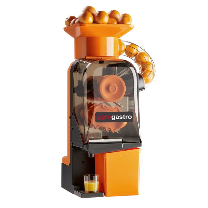 Elektrische Orangenpresse - mit automatischer Fruchtzufuhr & Reinigungsmodus - Orange