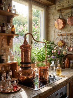 CopperGarden®` 2 Liter Kolonnenbrennerei ESSENCE Sorgenfrei Paket mit CopperGarden®` 2 Liter Kolonnenbrennerei ESSENCE Sorgenfrei Paket mit