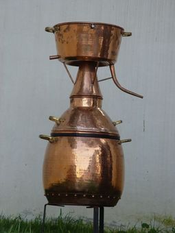 CopperGarden Destille Alquitara, 3 Liter, für ätherische Öle, handges, 355,00