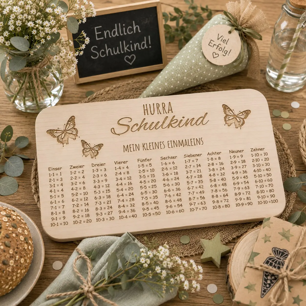 Geschenk zur Einschulung personalisiert